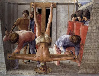 Crucifixion of St Peter Masaccio